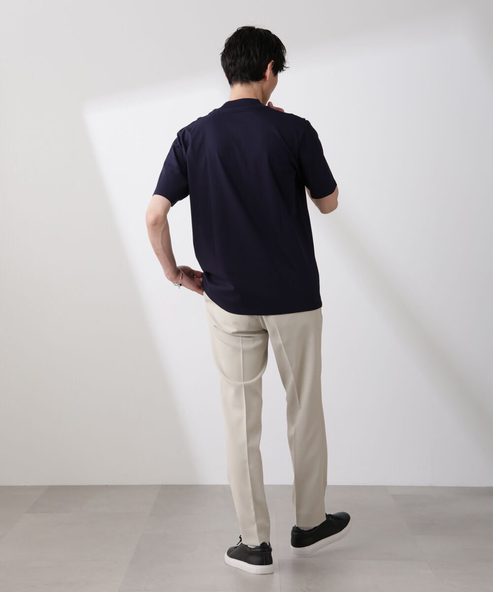 nano･universe「ジャケT(R) クルーネック 半袖」|Tシャツ・カットソー|