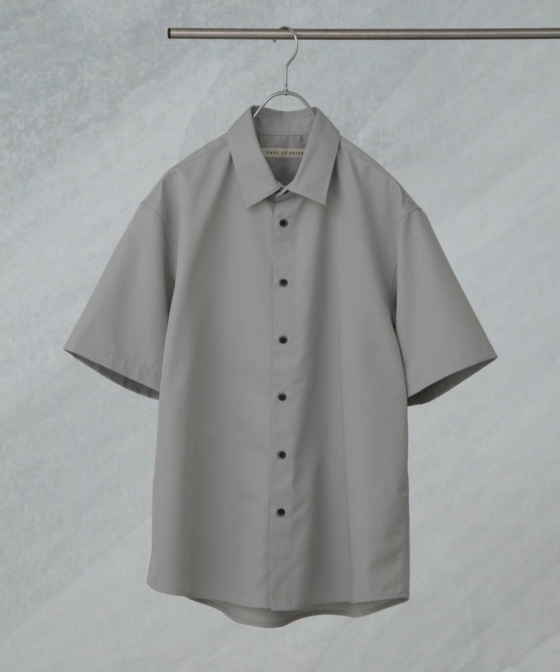 nano･universe「スタンダードレギュラーカラーシャツ/半袖」|シャツ・ブラウス|