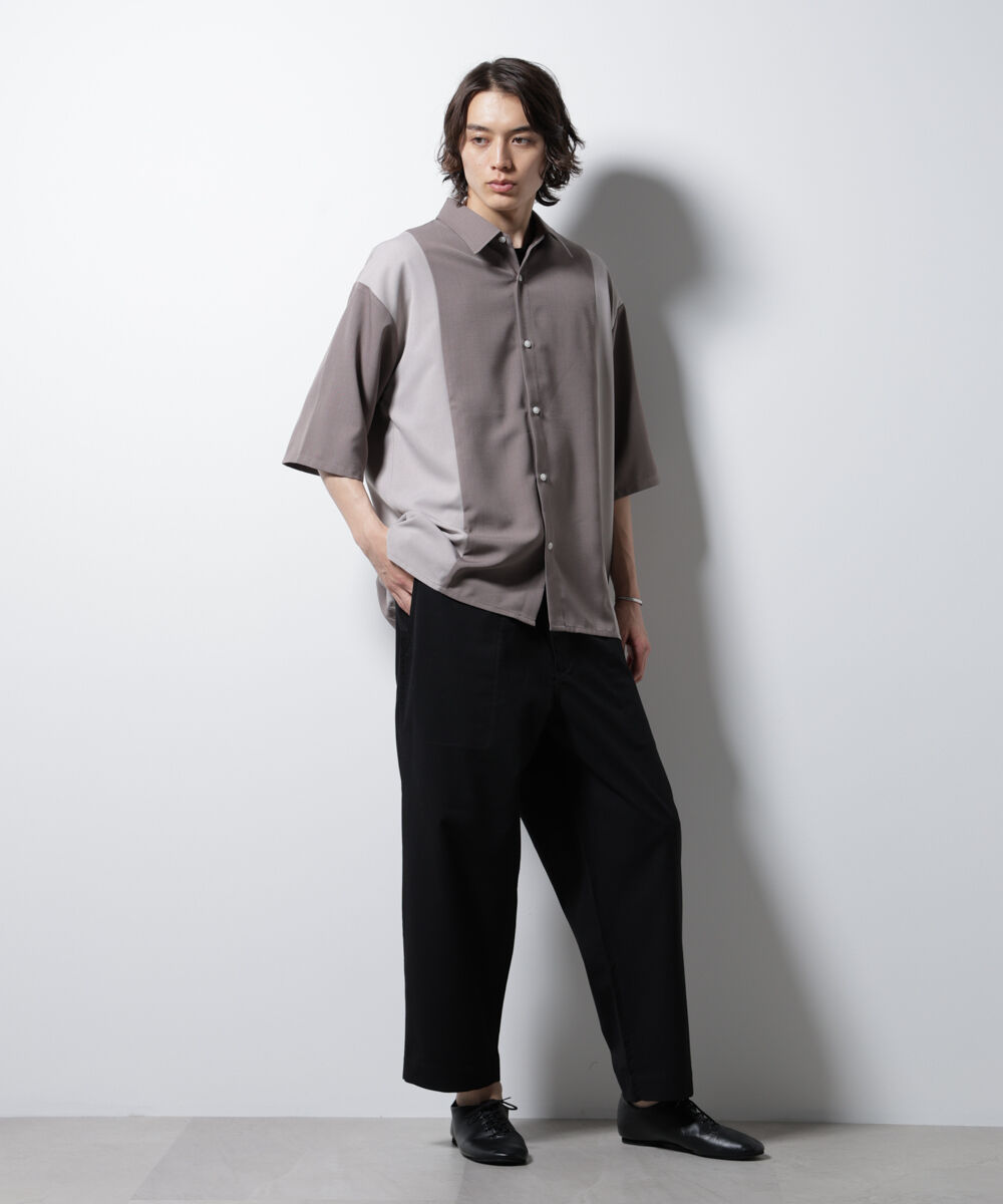 nano･universe「リネンミックスリラックスイージーパンツ」|チノ|