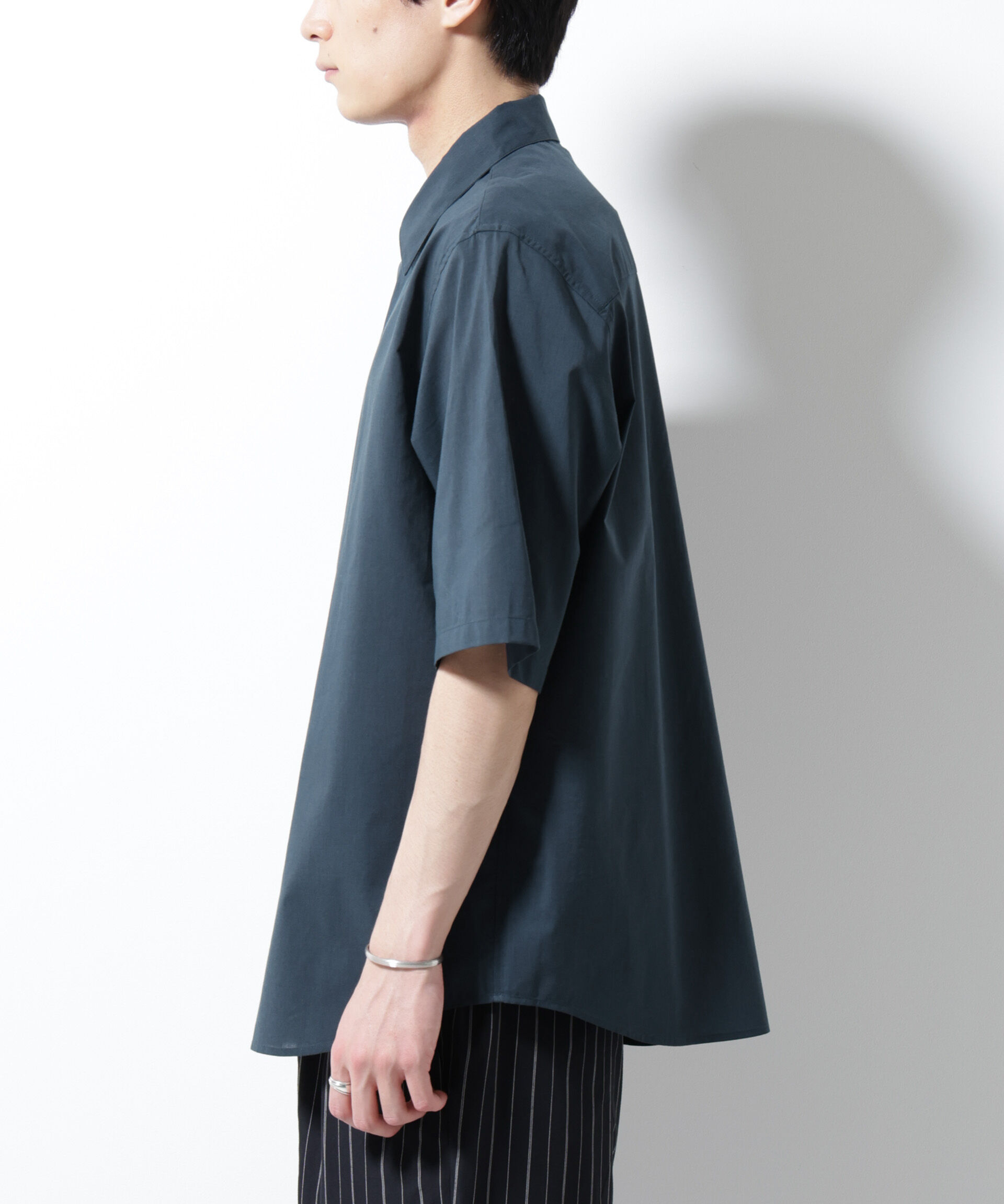 nano･universe「TEXBRID(R)レギュラーカラーシャツ 半袖」|シャツ・ブラウス|