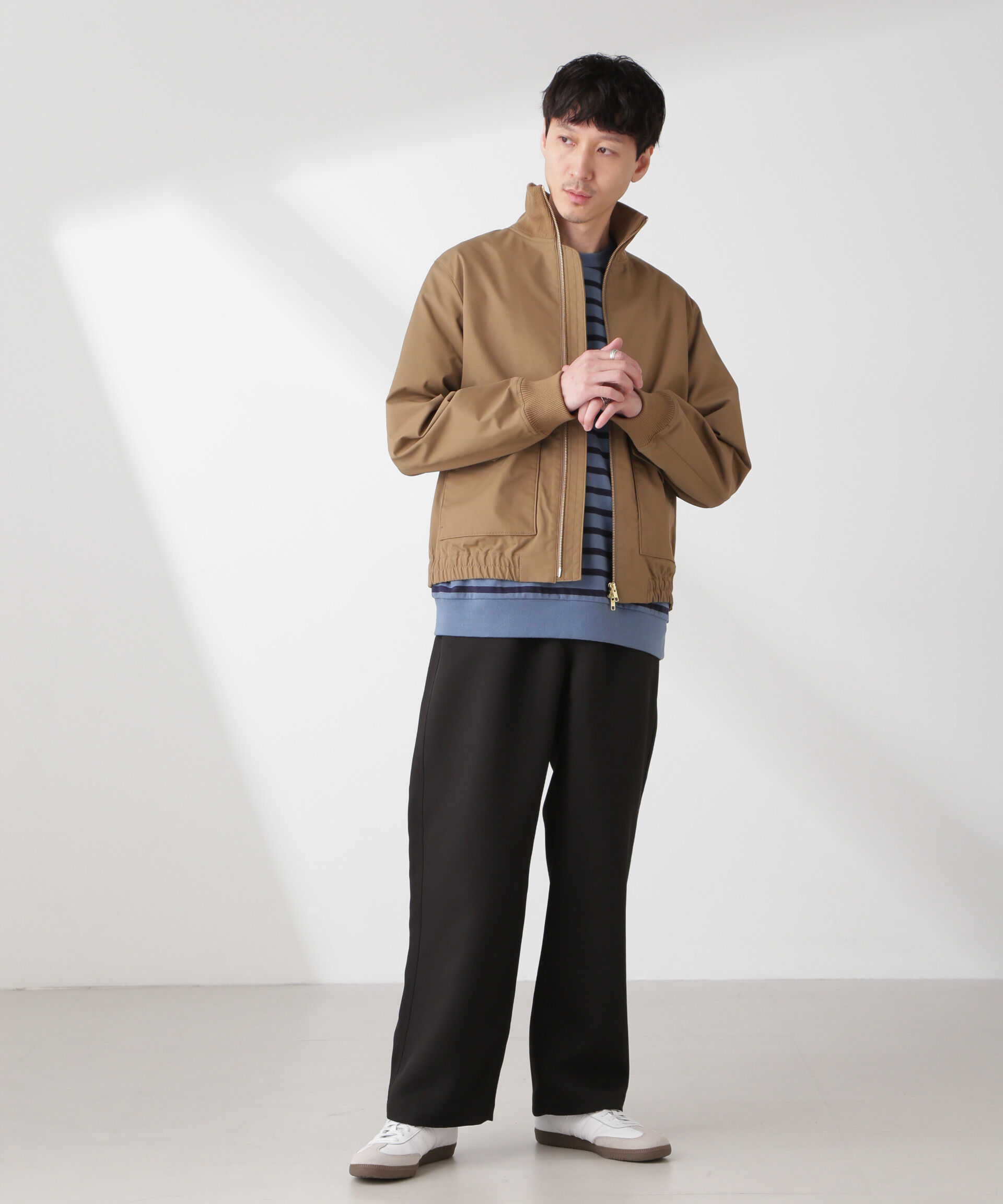  「トリプルクロス バレルレッグパンツ(セットアップ可)」|その他|