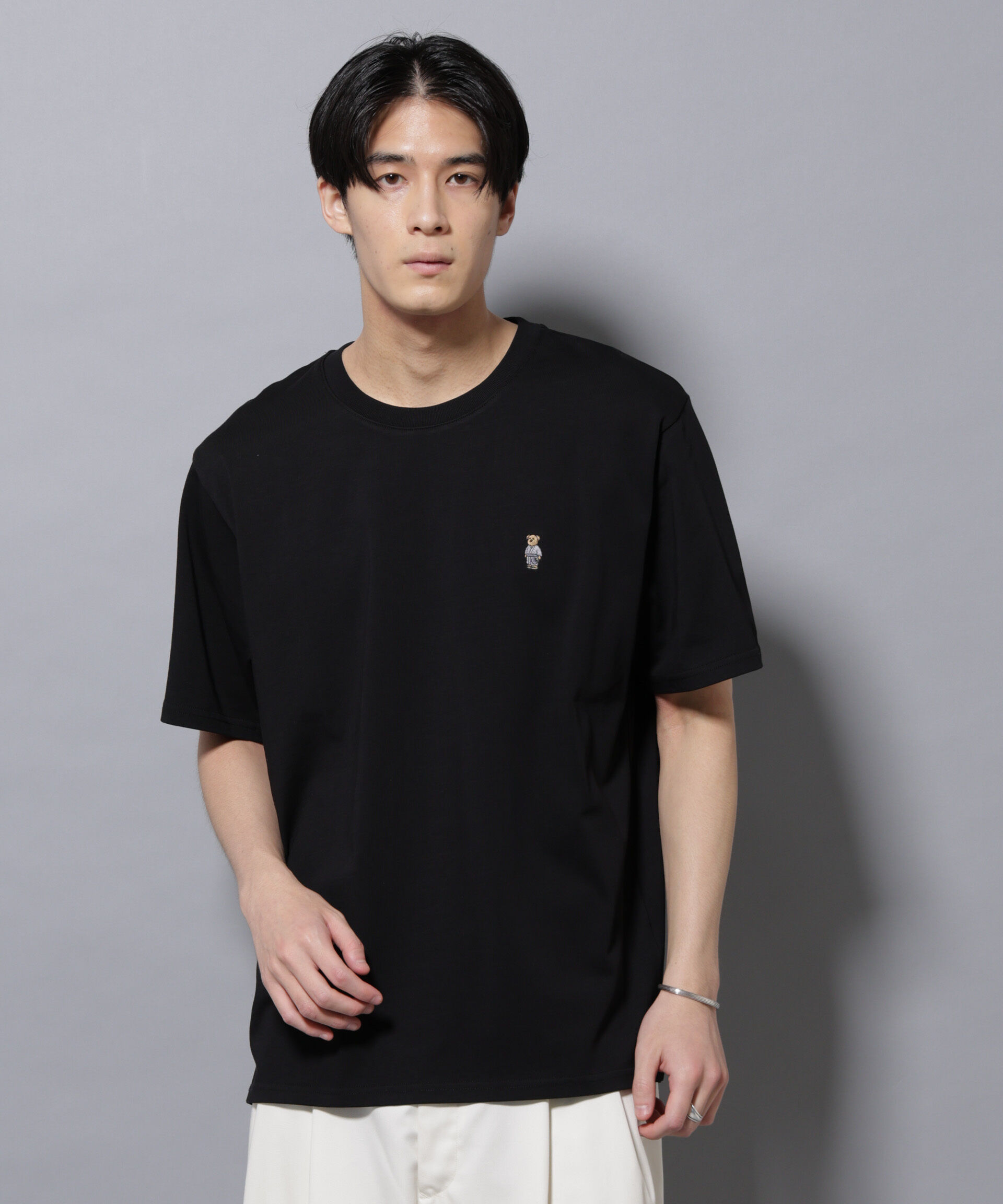 nano･universe「ナノベアTシャツ 半袖 夏服Ver.2」|Tシャツ・カットソー|パターン43