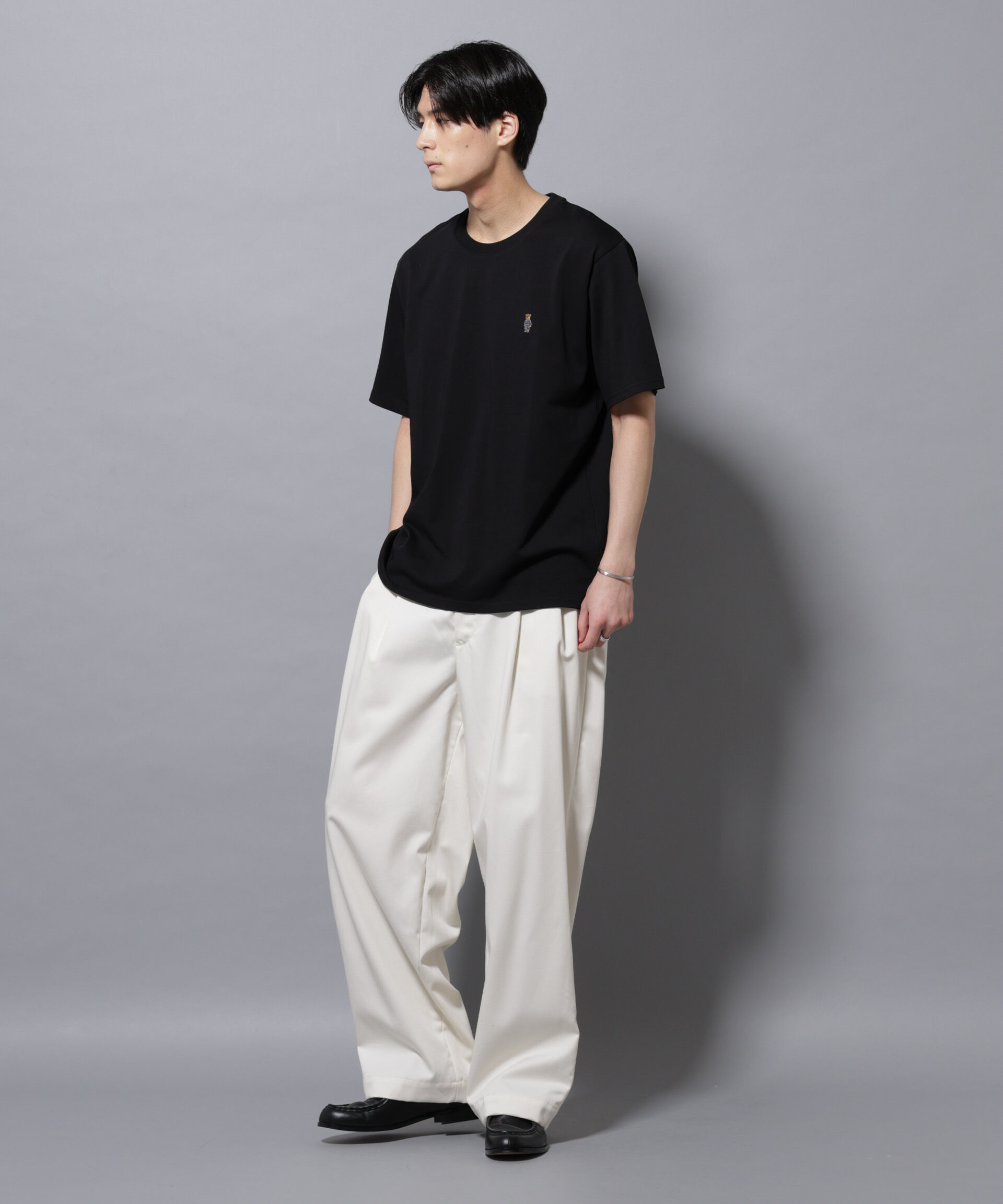 nano･universe「ナノベアTシャツ 半袖 夏服Ver.2」|Tシャツ・カットソー|