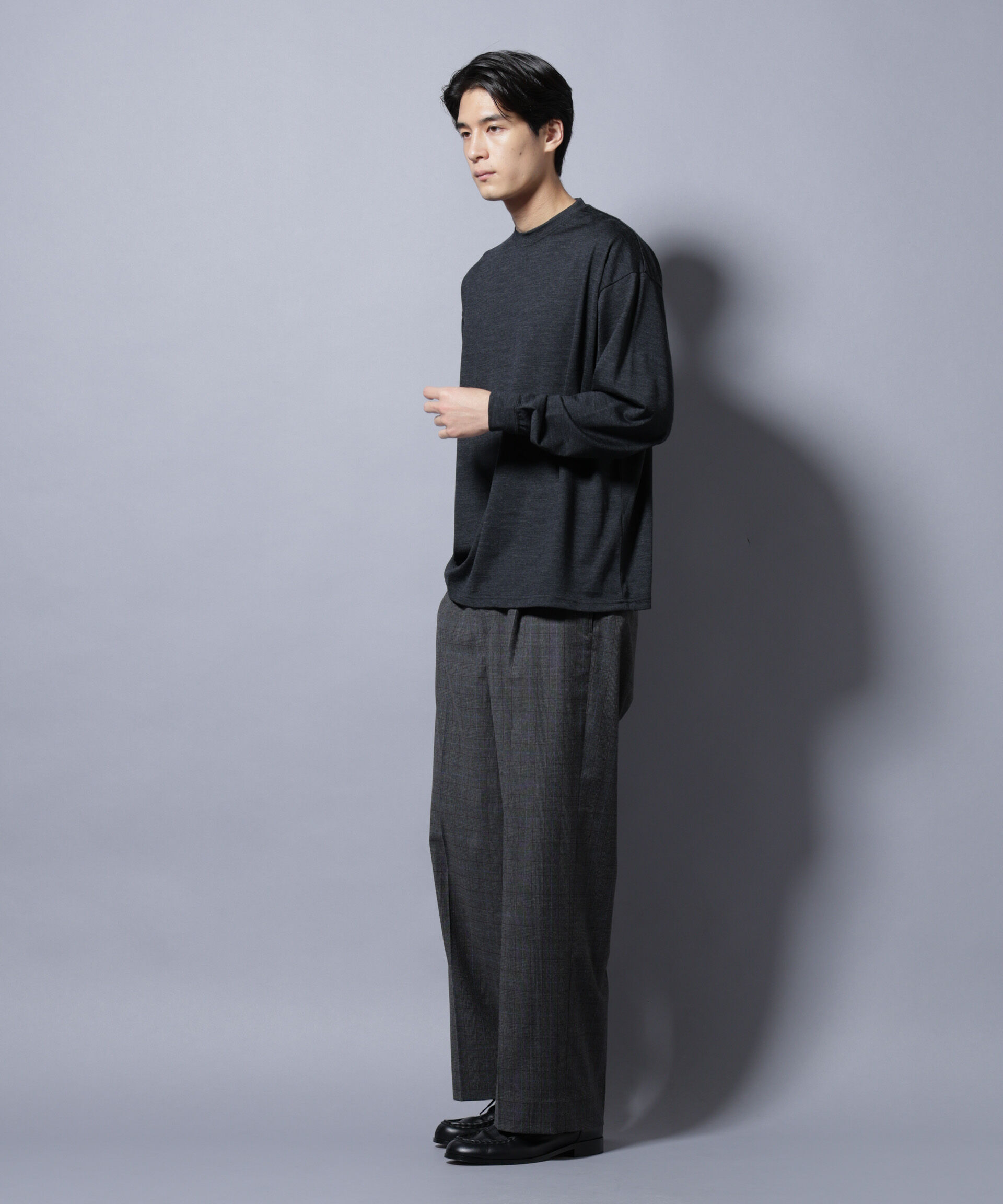 nano･universe「MIYATA&times;NANO JAPAN MADE 100%WOOL Tシャツ」|Tシャツ・カットソー|