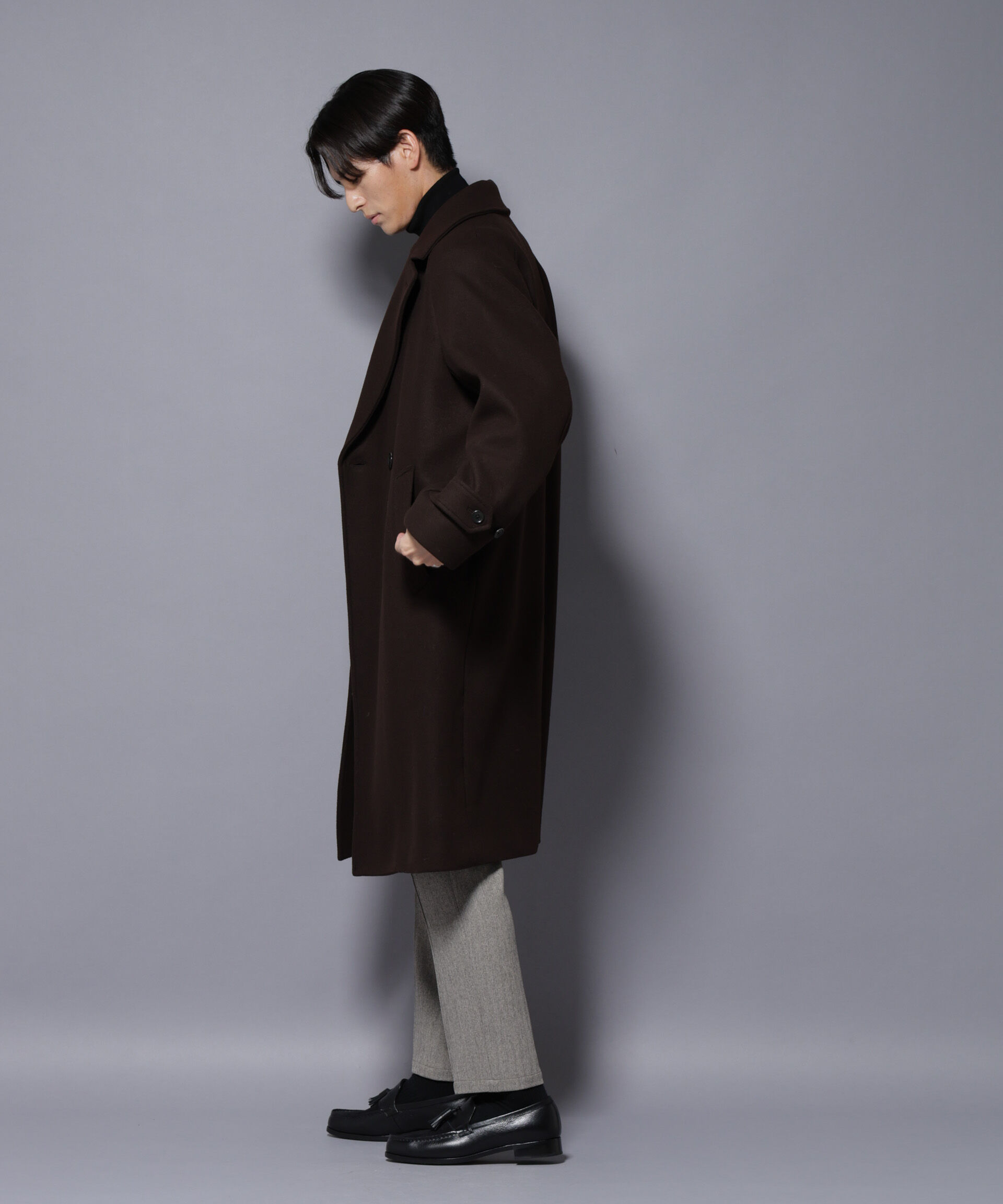 nano･universe「ウールカシミヤメルトンダブルコート」|その他|