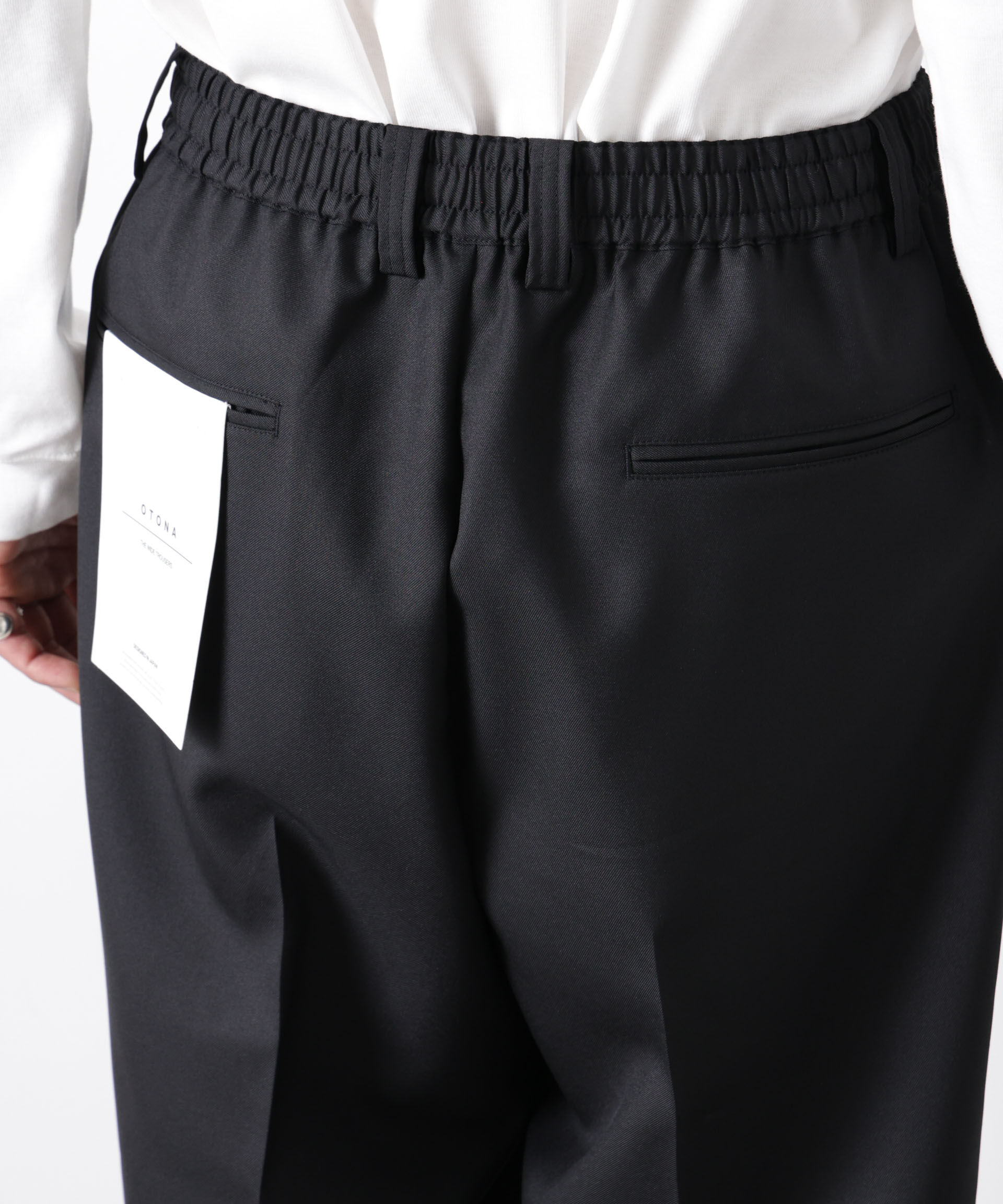 nano･universe「「大人のワイドパンツ」ドライギャバワイドイージースラックス」|チノ|