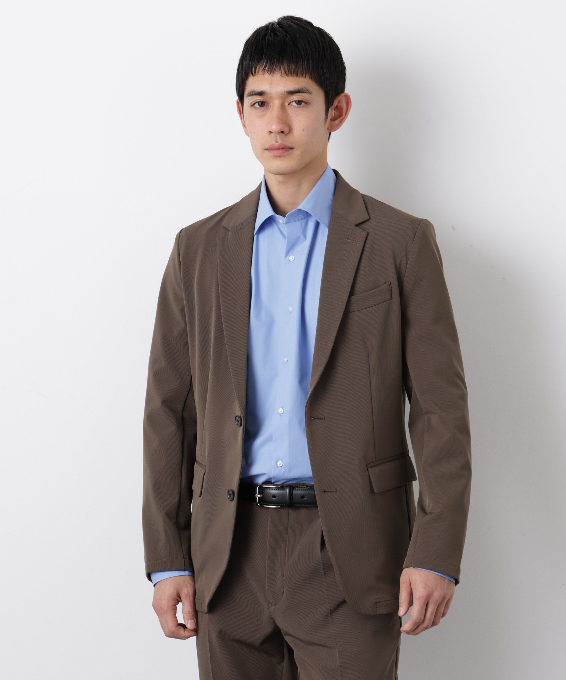 nano･universe「｢Damerino｣コードレーンストレッチセットアップ」|スーツ|