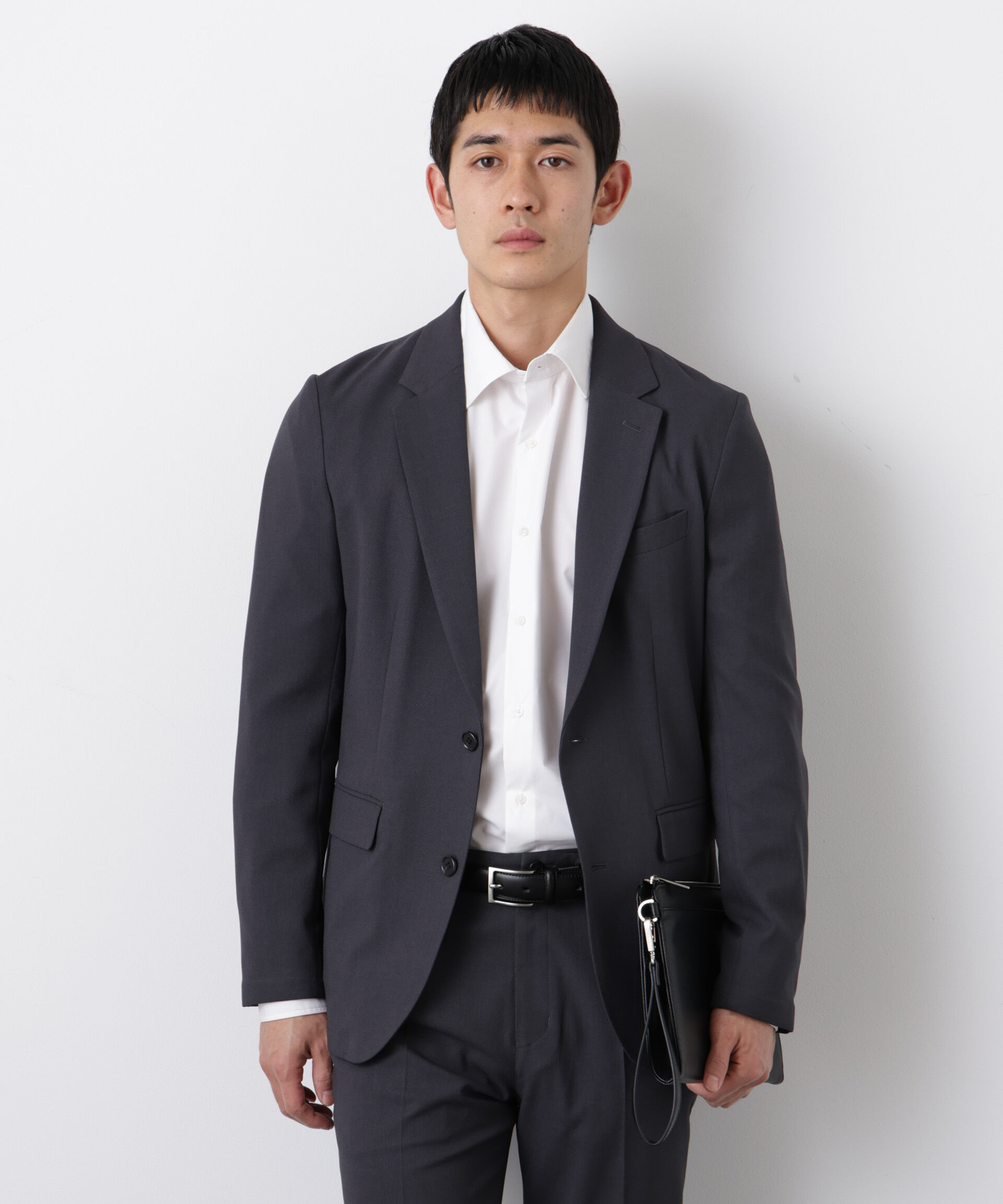 nano･universe「｢Damerino｣Reflax(R)ドライオックスストレッチセットアップ/吸水速乾」|スーツ|