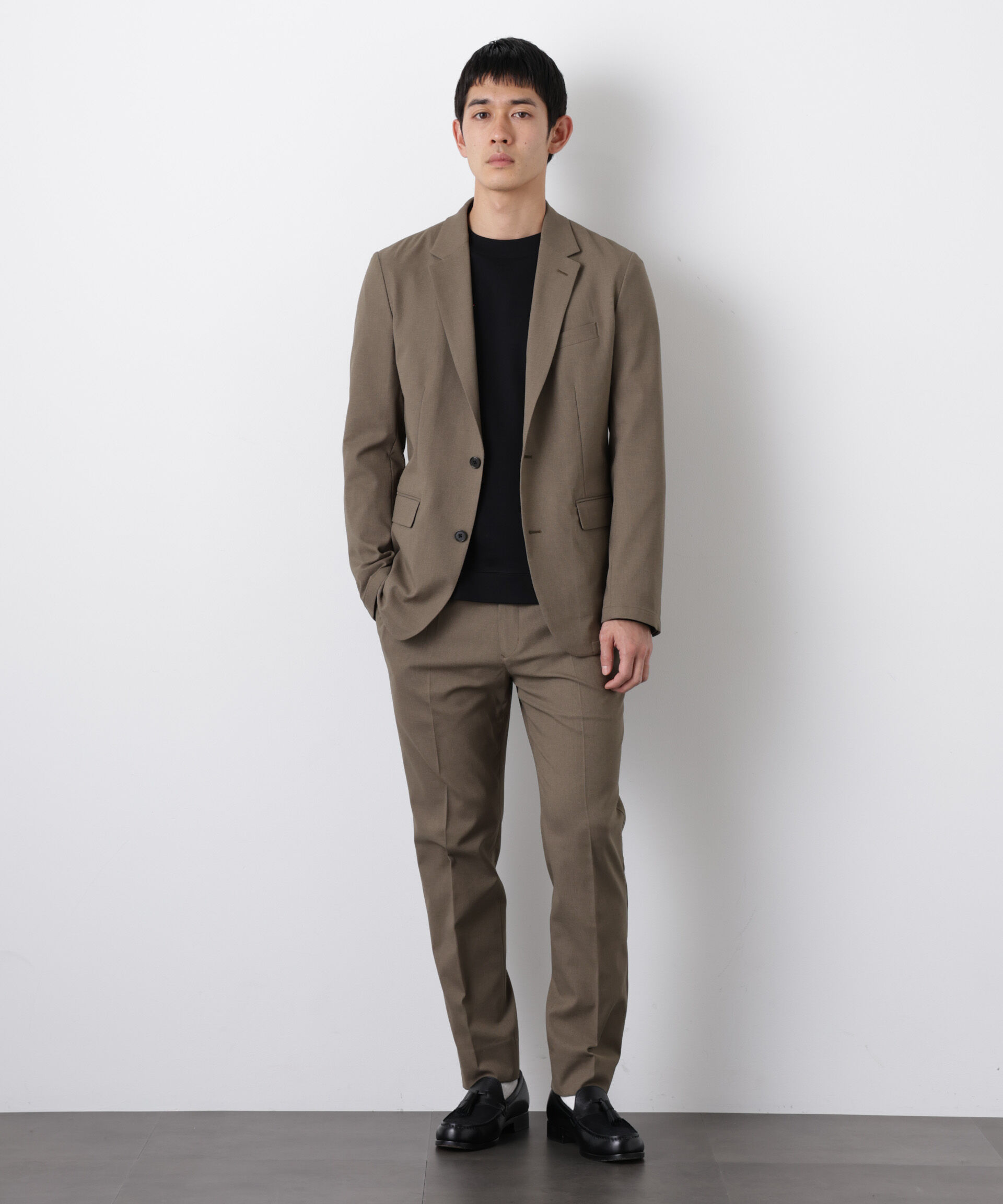 nano･universe「｢Damerino｣Reflax(R)ドライオックスストレッチセットアップ/吸水速乾」|スーツ|