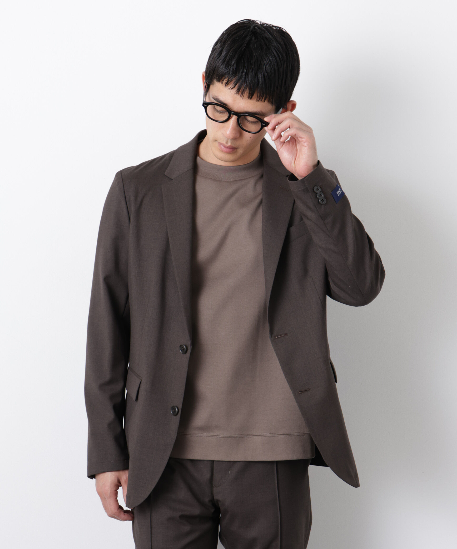 nano･universe「｢DamerinoSelect｣JAPANfabricウールストレッチジャケット（セットアップ可）」|スーツ|