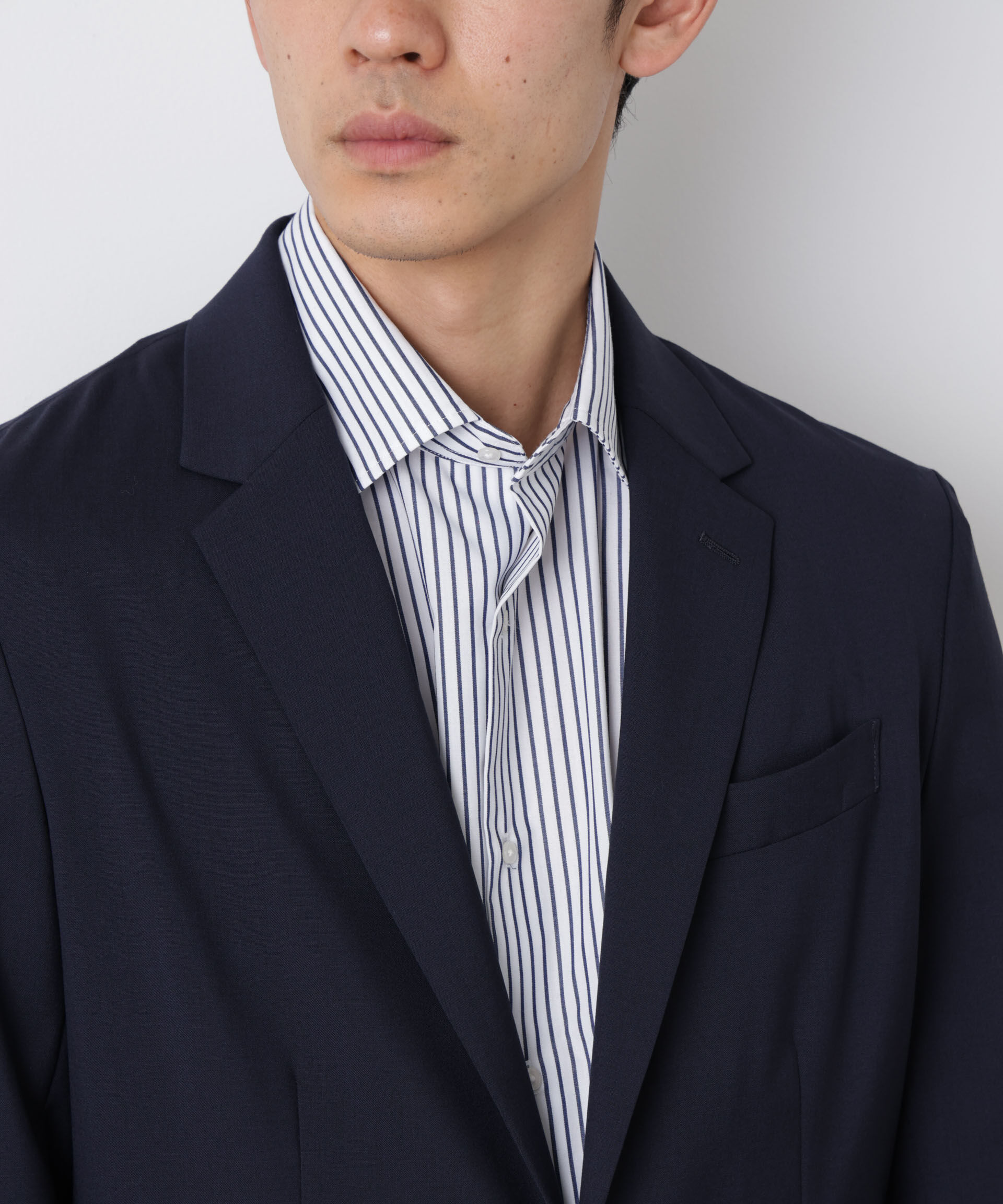 nano･universe「｢DamerinoSelect｣JAPANfabricウールストレッチジャケット（セットアップ可）」|スーツ|