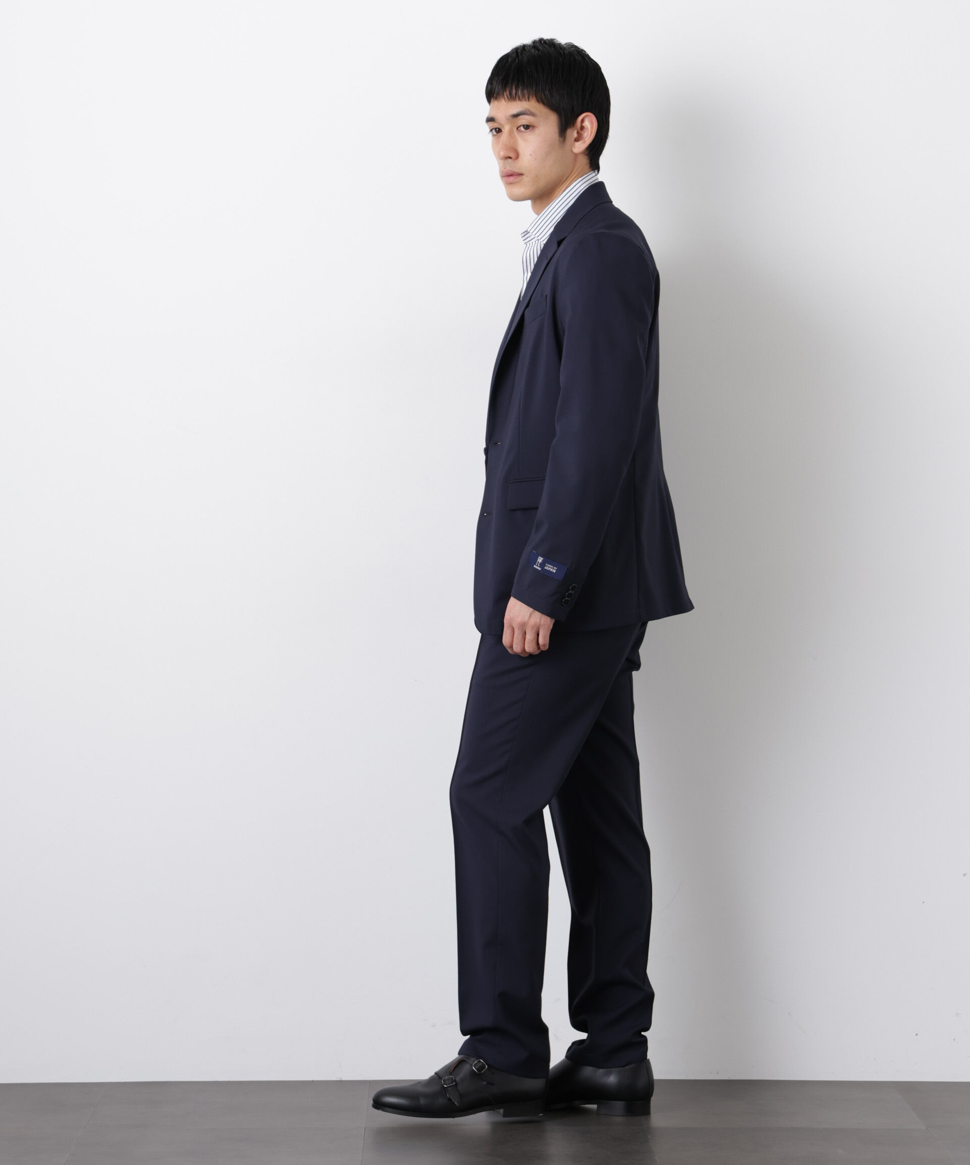 nano･universe「｢DamerinoSelect｣JAPANfabricウールストレッチジャケット（セットアップ可）」|スーツ|