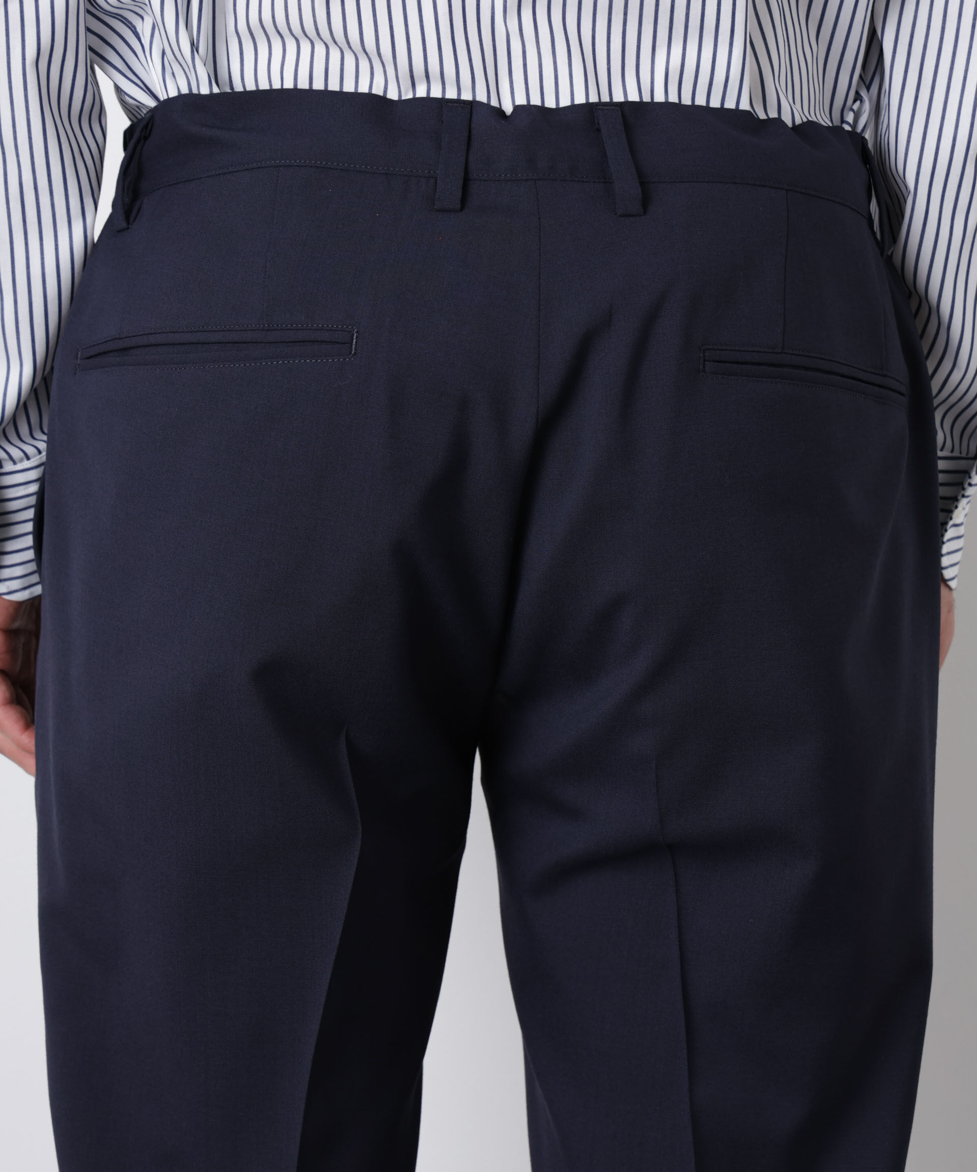 nano･universe「｢DamerinoSelect｣JAPANfabricウールストレッチパンツ（セットアップ可）」|スーツ|