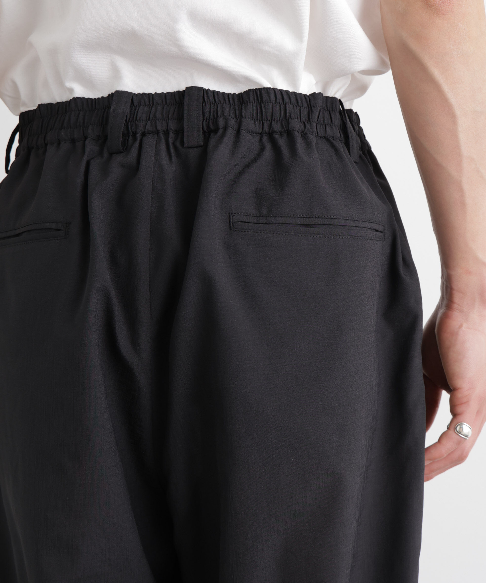 nano･universe「ﾃｸﾆｶﾙﾘﾈﾝﾗｲｸ2ﾀｯｸｲｰｼﾞｰｽﾗｯｸｽ/吸水速乾･接触冷  」|チノ|