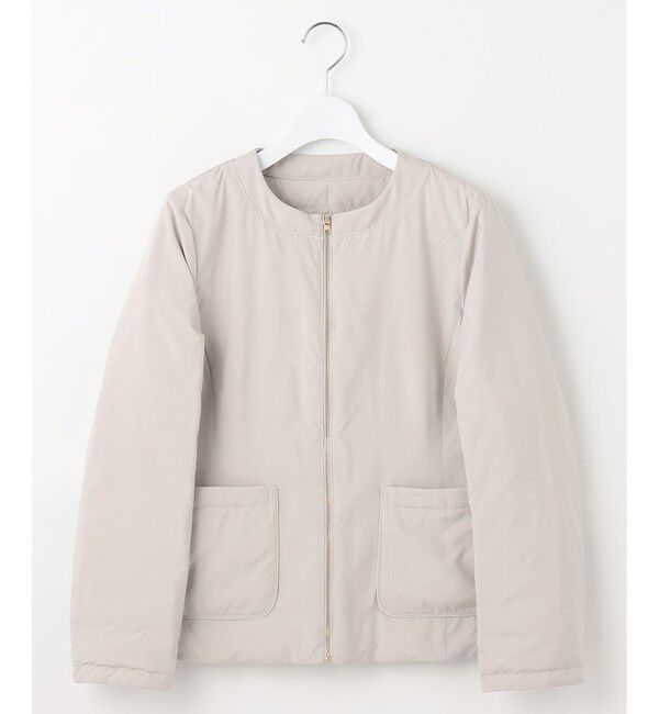 自由区「【カタログ掲載】ライトダウンリバーシブルノーカラー ジャケット」|ダウン|