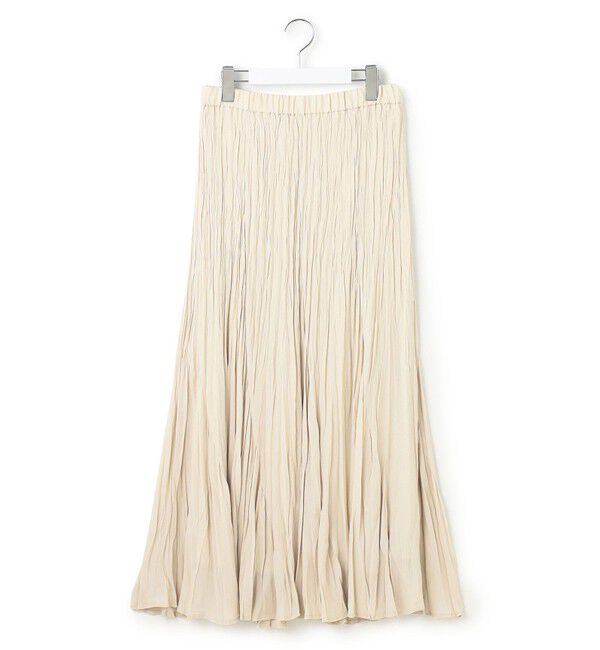 23区「【洗える】クラッシュ プリーツ ジョーゼット スカート」|スカート|