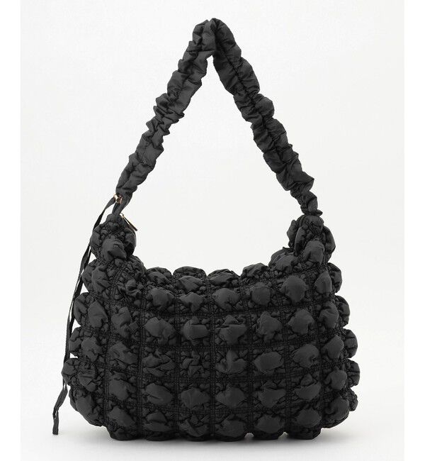 ANY SIS「【2WAY】キルティングドロストショルダー バッグ」|ショルダー・メッセンジャー|ブラック