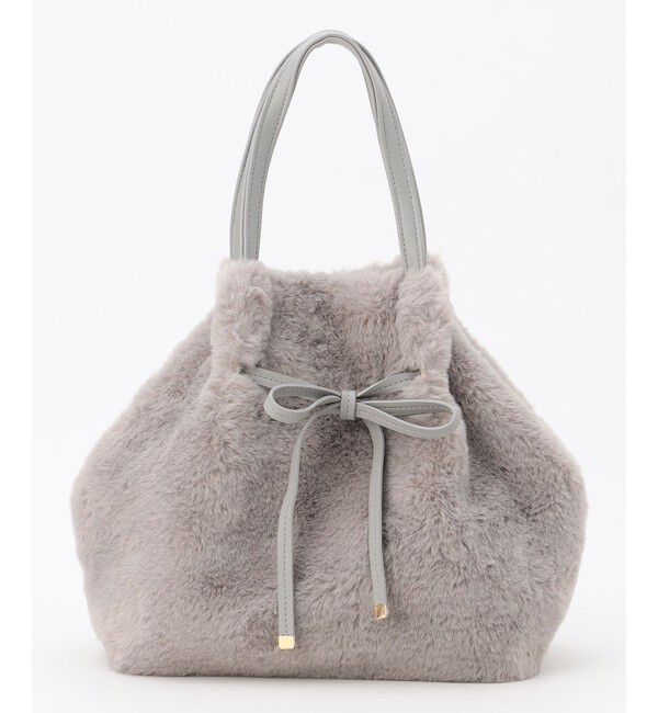 ANY SIS「【2WAY】フェイクファーリボン バッグ」|ショルダー・メッセンジャー|