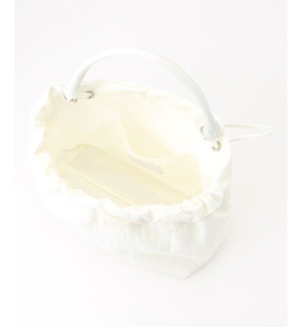 BEIGE,「【一部店舗限定】MARY AL TERNA / WRING ナイロンワンハンドルミニバック」|ハンドバッグ|