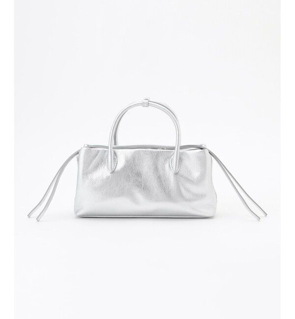 BEIGE,「【一部店舗限定】MARY AL TERNA /  RIKYU レザーショルダーバック」|ショルダー・メッセンジャー|Silver