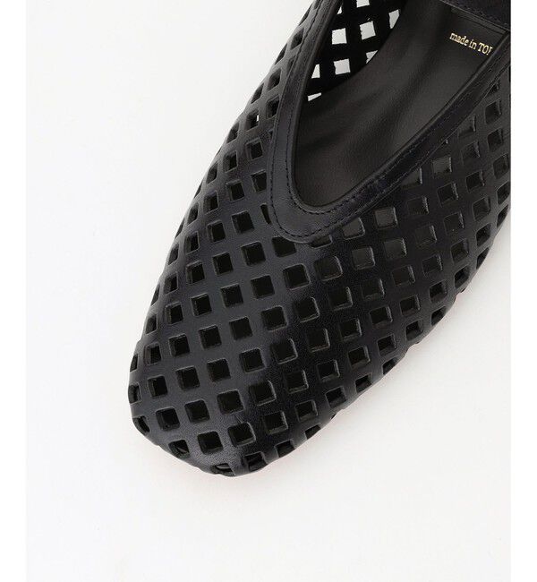 BEIGE,「【一部店舗限定】HENRI EN VARGO / MATHILDE パンチングレザーメリージェーン」|パンプス|