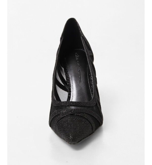 GRACE CONTINENTAL「ラインパターンパンプス」|パンプス|