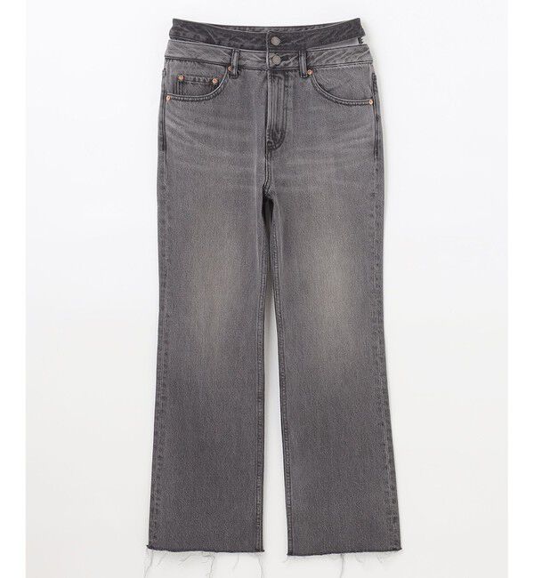 Grace Class「ダブルウエストデニムパンツ」|デニム|