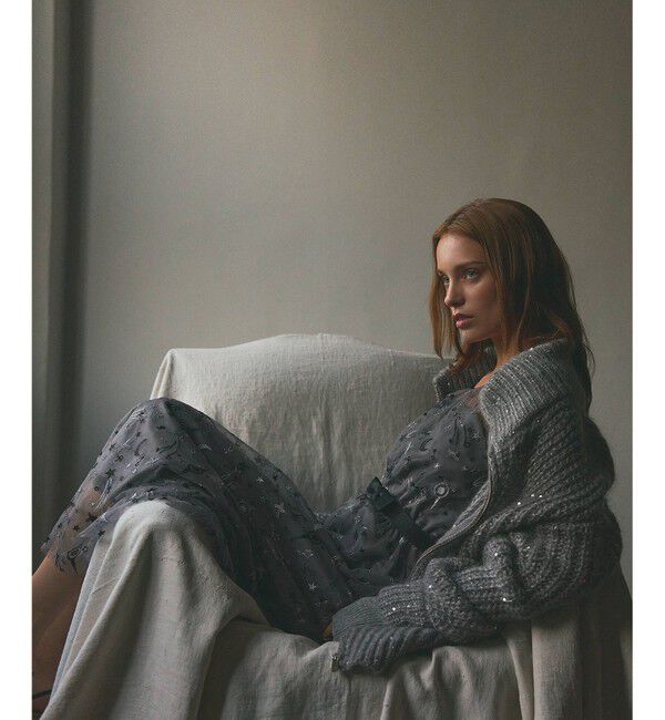 Grace Class「スペースembチュールドレス」|ワンピース|