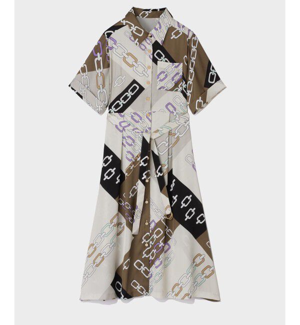 Grace Class「チェーンシャツドレス」|ワンピース|