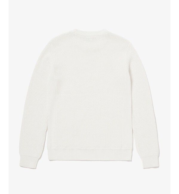 LACOSTE「ヘザーカラーリングワッフルニット / メランジニット」|ニット・セーター|