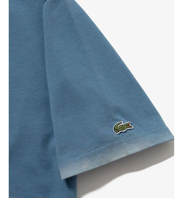 LACOSTE「ヴィンテージエフェクト ロゴTシャツ」|Tシャツ・カットソー|