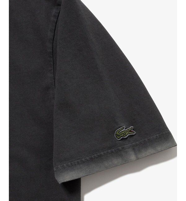 LACOSTE「ヴィンテージエフェクト ロゴTシャツ」|Tシャツ・カットソー|