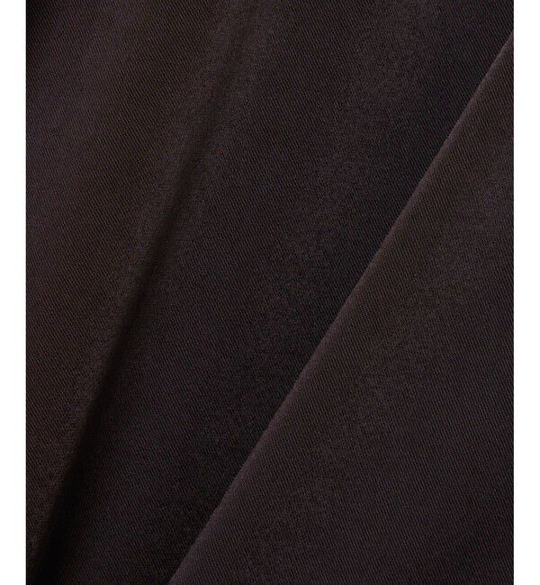 LACOSTE「プリーツサテンポロドレス」|ワンピース|