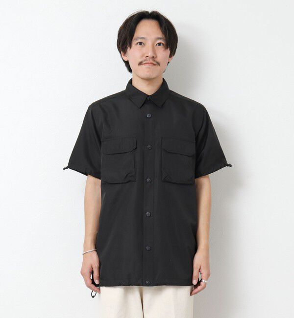 NOLLEY'S goodman「【TAION/タイオン】ノンダウン ミリタリー アジャスト半袖シャツ 25SS」|シャツ・ブラウス|