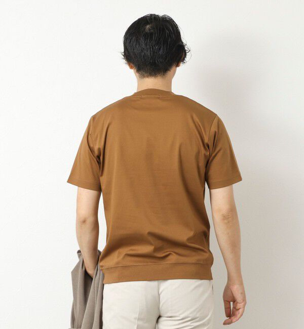 NOLLEY'S goodman「《ビジカジ対応》シルケットスムースドレスTシャツ 25SS」|Tシャツ・カットソー|