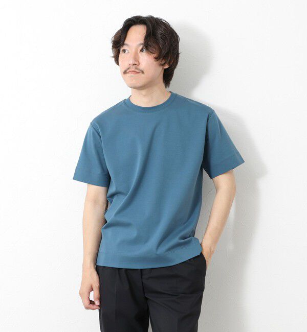 NOLLEY'S goodman「《ビジカジ対応》ハイゲージ シルケットポンチ ドレスCN T 25SS」|Tシャツ・カットソー|