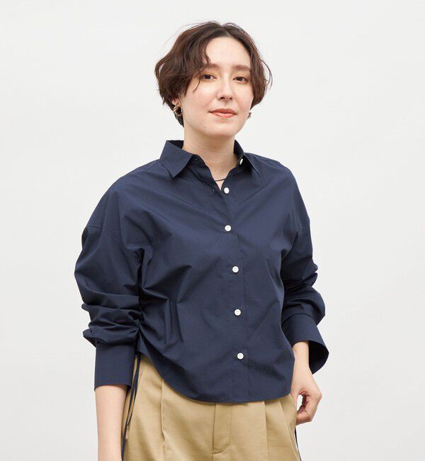 NOLLEY'S「MY STANDARD ショートシャツ」|シャツ・ブラウス|