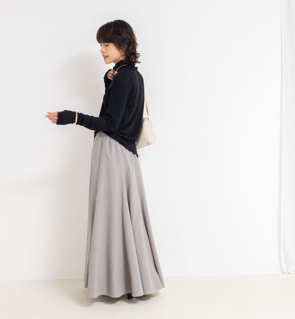 NOLLEY'S「MY STANDARD ウォッシャブルリブタートルネック」|Tシャツ・カットソー|