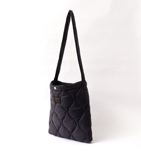 NOLLEY'S goodman「【TAION / タイオン】MILITARY CROSS BODY DOWN BAG M TAION-BG05ALSML-M」|ショルダー・メッセンジャー|チャコールグレー