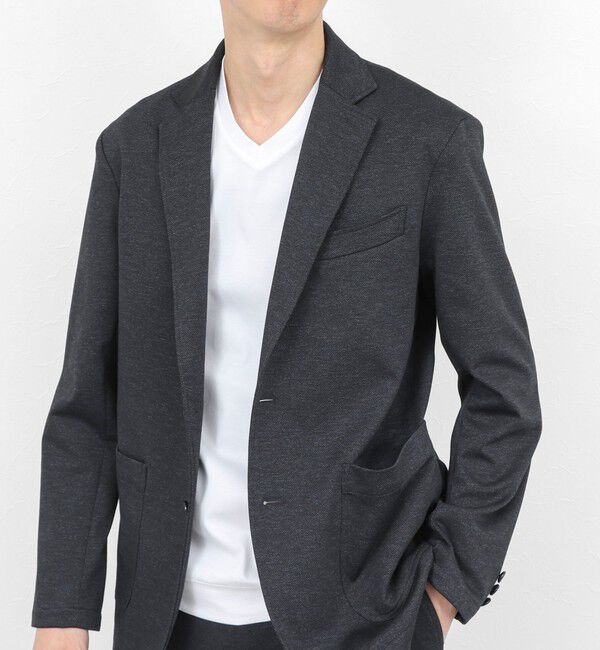 NOLLEY'S goodman「《ビジカジ対応》シルケットスムース VネックドレスTシャツ 26SS」|Tシャツ・カットソー|