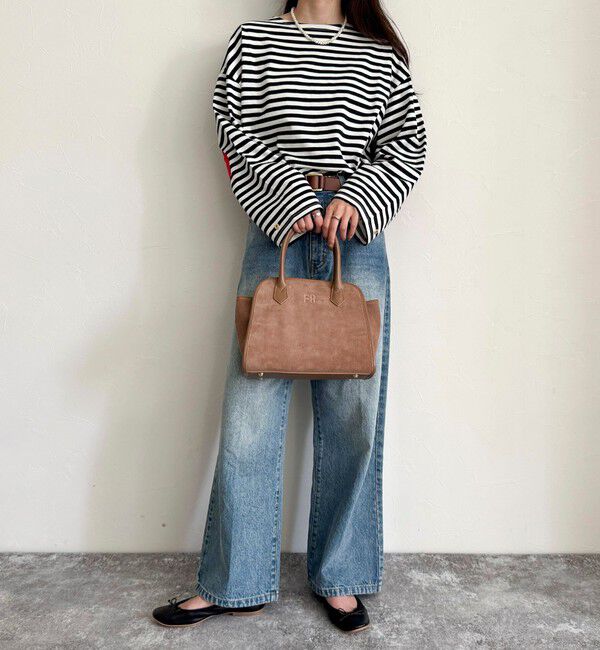 fredy emue「FR台形スエードバッグ」|ショルダー・メッセンジャー|