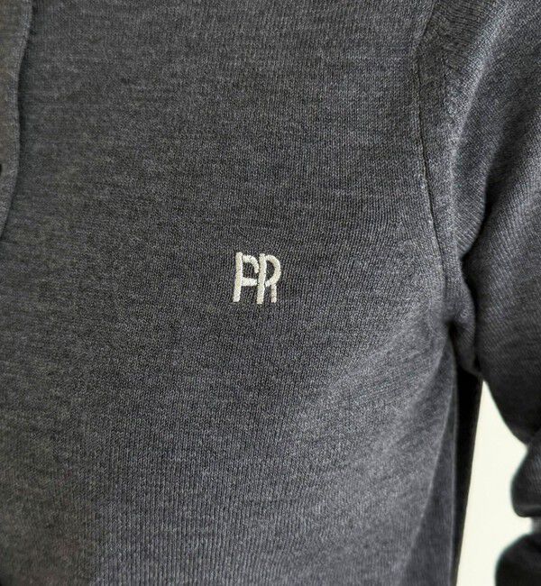 fredy emue「FR刺繍ベーシックカーディガン」|カーディガン|