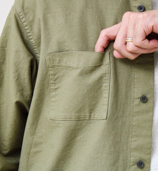 GLOSTER「【ユーティリティシャツ】ダックポケットシャツ」|シャツ・ブラウス|