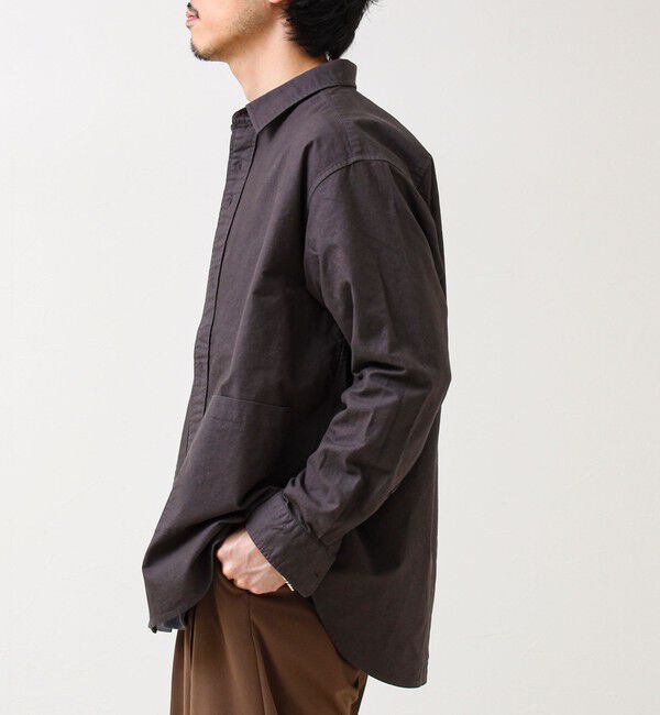 GLOSTER「【ユーティリティシャツ】ダックポケットシャツ」|シャツ・ブラウス|