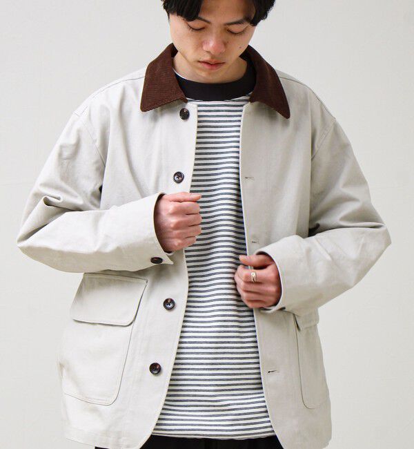 GLOSTER「【春の本命アウター】ハンティングブルゾン」|ブルゾン・スタジャン|