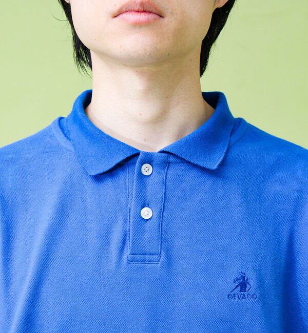 GLOSTER「【GEVACO/ゲバコ】ロングスリーブ ポロシャツ」|ポロシャツ|