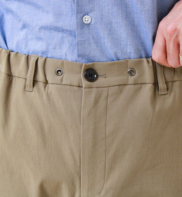 GLOSTER「【快適ストレッチ】Relaxイージーパンツ」|チノ|