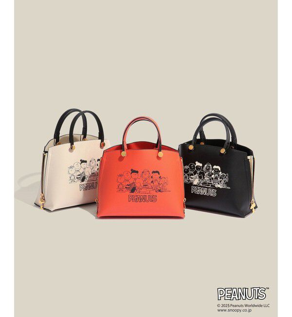 ROPE「【WEB限定/一部店舗限定】【E'POR&times;PEANUTS】別注 Y BAG Mini」|ハンドバッグ|
