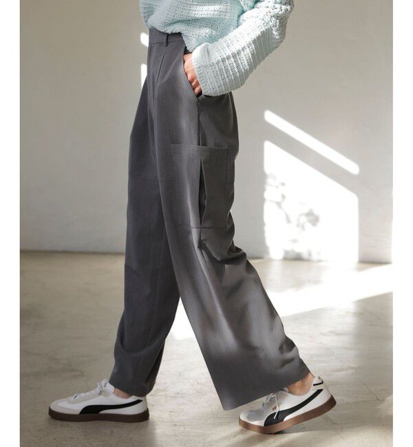 VIS「タックカーゴパンツ」|カーゴ|