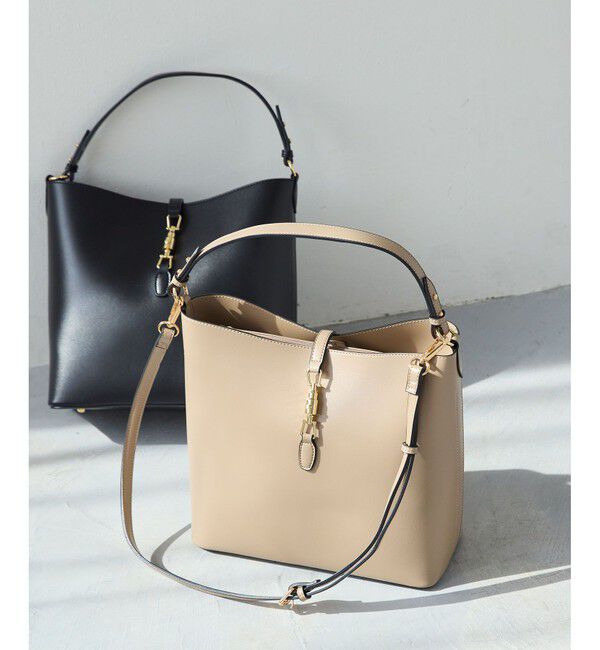 VIS「【2WAY】3層ワンショルダーホーボーバッグ」|ショルダー・メッセンジャー|